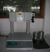 Melt flow index tester at Polymer Asia R&D Center